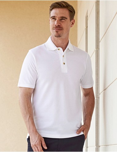 H-H100-Classic Cotton Piqué Polo Shirt